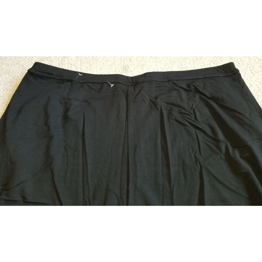 Womens Pants-J. JILL-WEAREVER-black knit 'Full Leg Cropped' capsule lagenlook-L - Picture 3 of 4